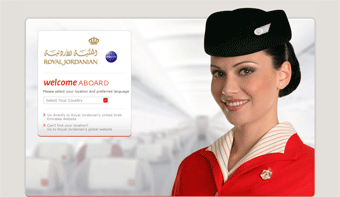 Royal Jordanian Website